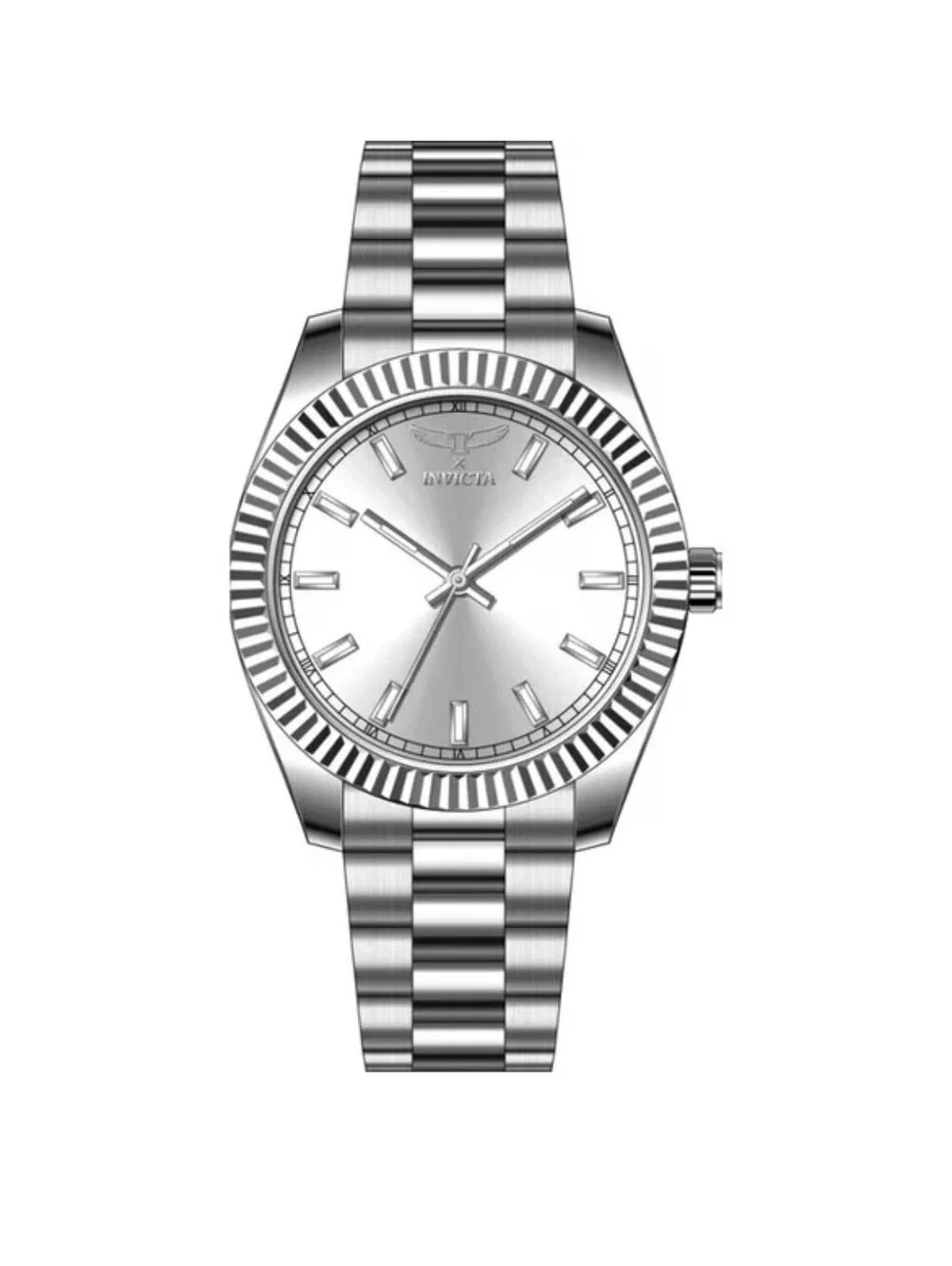 Invicta Specialty (69013) Men’s 40mm - Silver Tone Stainless Quartz Watch - NEW